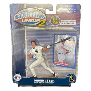 Derek Jeter Starting Lineup 2 Figure New York Yankees MLB